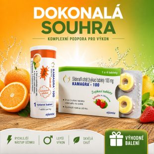 Kamagra šumivé tablety + Kamagra POLO AKCE 1+1